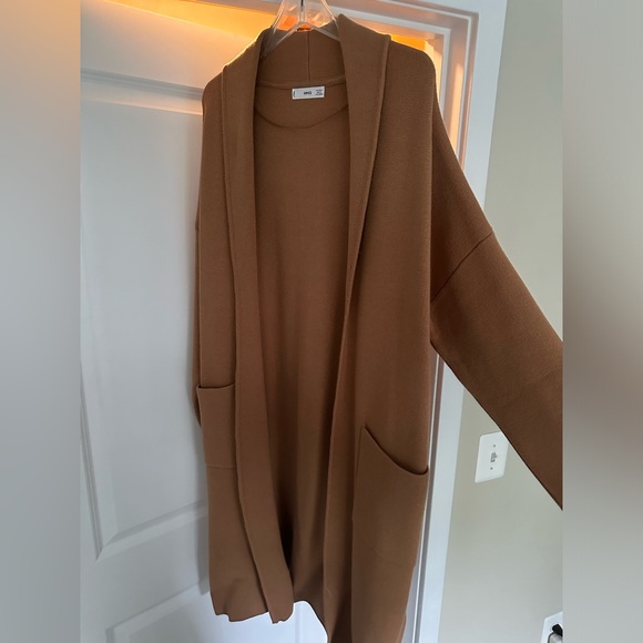 Mango Oversized Coat Cardigan with Pockets - Picture 5 of 7